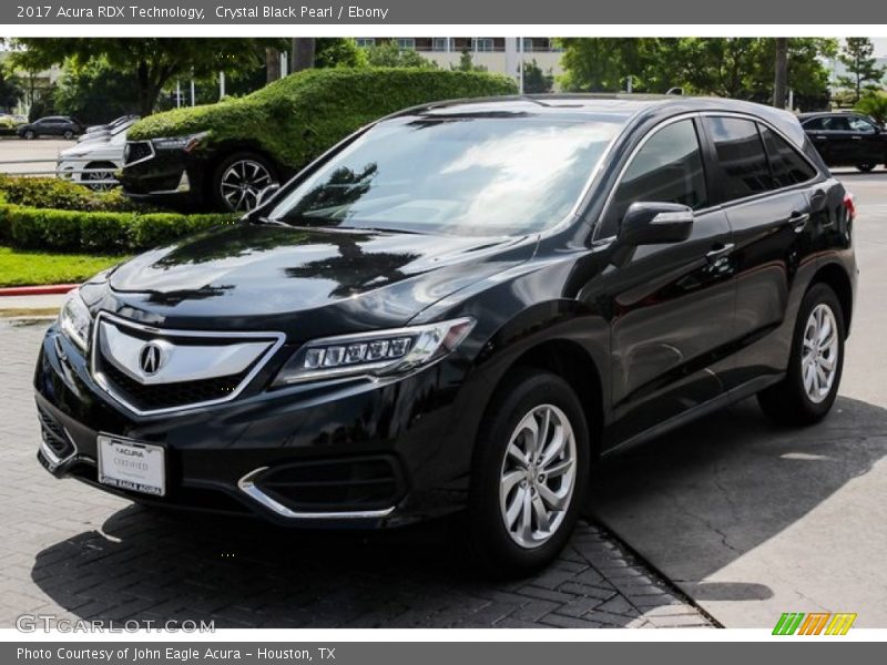 Crystal Black Pearl / Ebony 2017 Acura RDX Technology