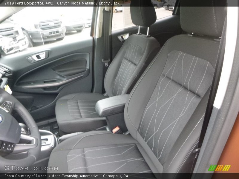 Canyon Ridge Metallic / Ebony Black 2019 Ford EcoSport SE 4WD
