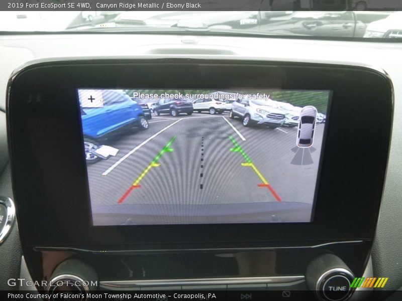 Canyon Ridge Metallic / Ebony Black 2019 Ford EcoSport SE 4WD