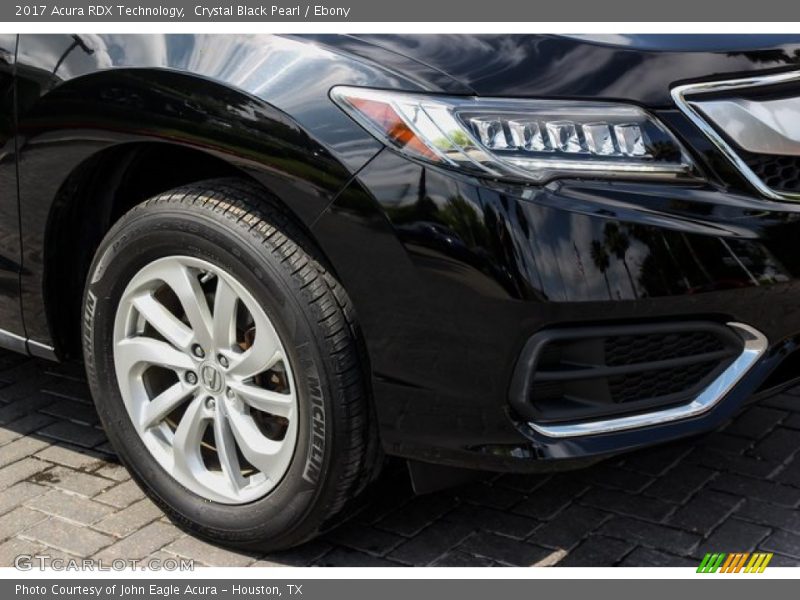 Crystal Black Pearl / Ebony 2017 Acura RDX Technology