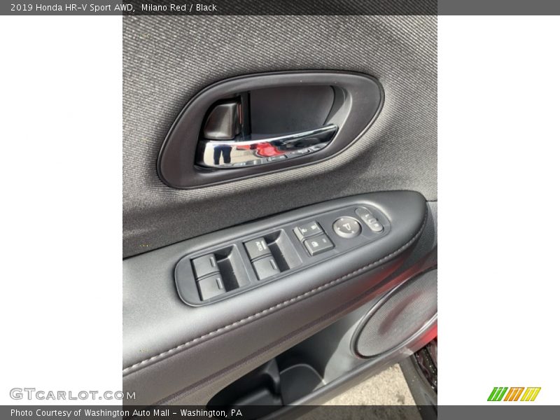 Milano Red / Black 2019 Honda HR-V Sport AWD