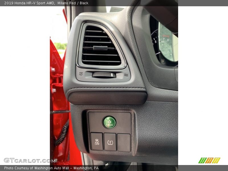 Milano Red / Black 2019 Honda HR-V Sport AWD