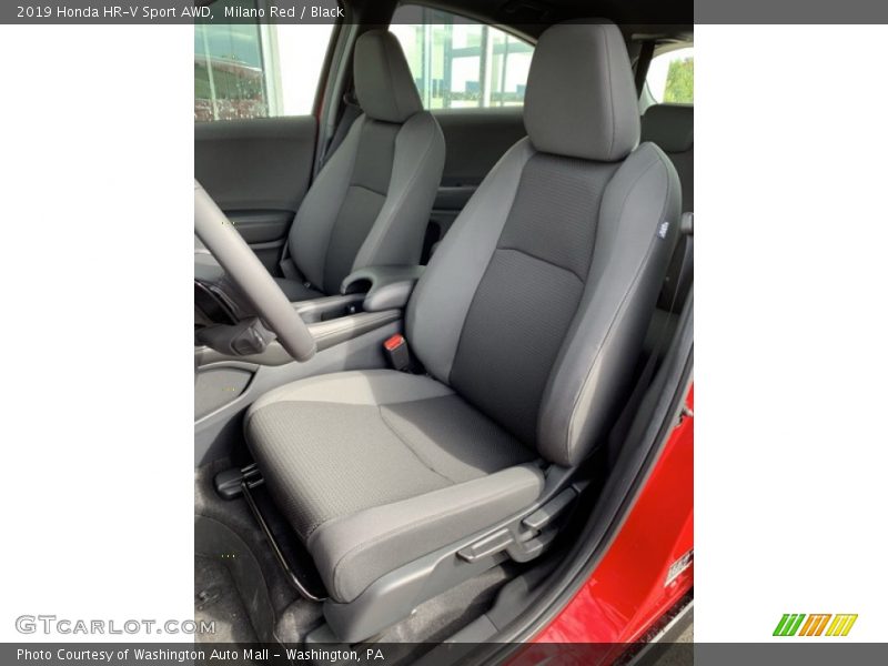 Milano Red / Black 2019 Honda HR-V Sport AWD