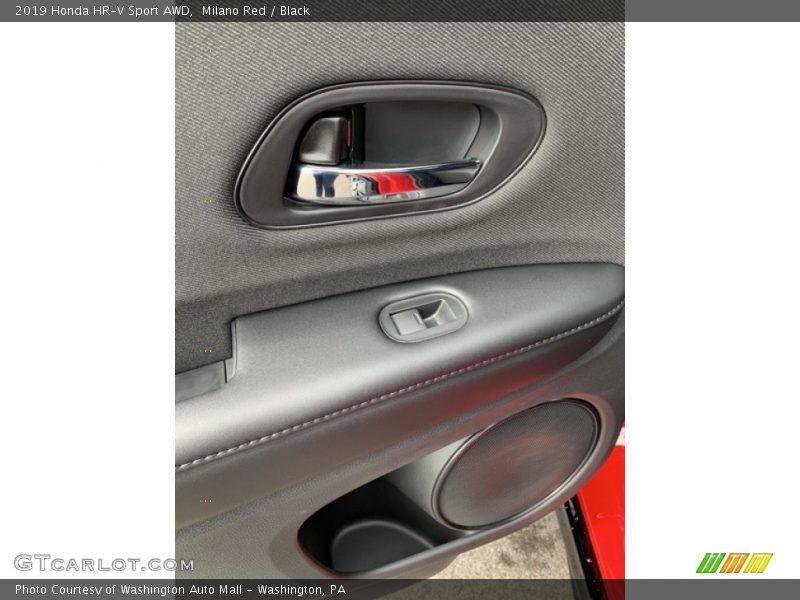 Milano Red / Black 2019 Honda HR-V Sport AWD