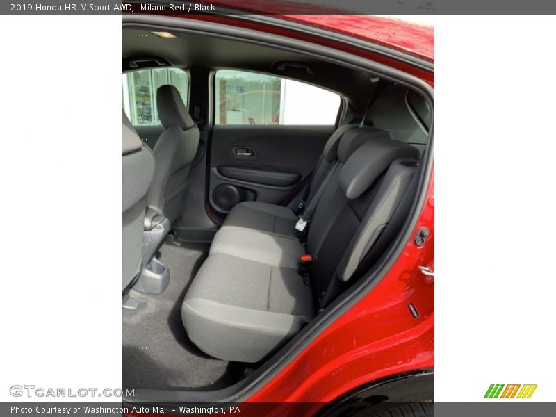 Milano Red / Black 2019 Honda HR-V Sport AWD