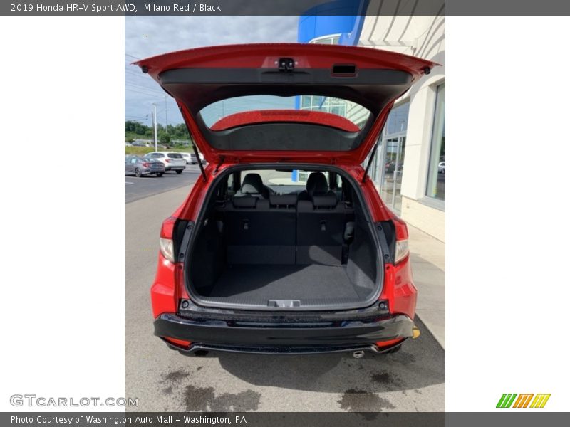 Milano Red / Black 2019 Honda HR-V Sport AWD