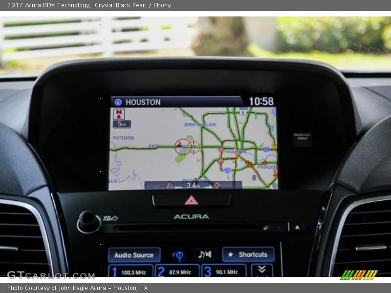 Crystal Black Pearl / Ebony 2017 Acura RDX Technology