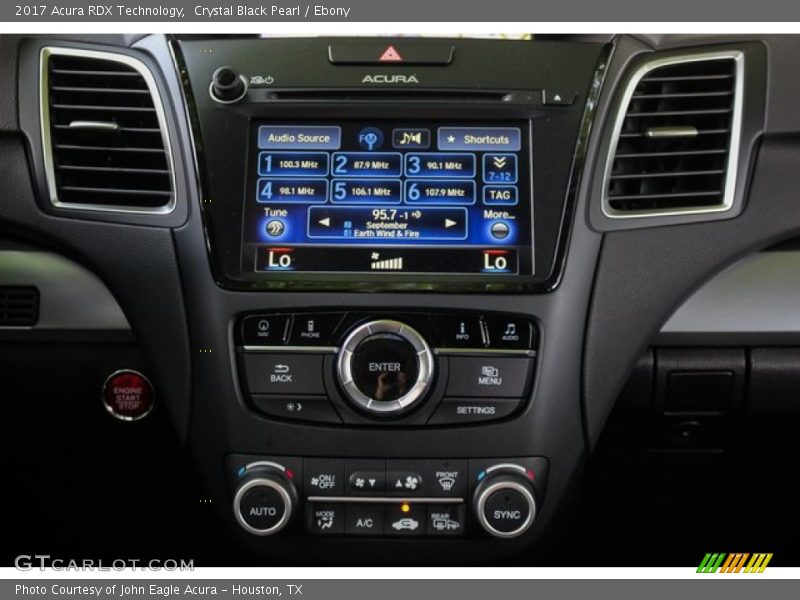 Crystal Black Pearl / Ebony 2017 Acura RDX Technology