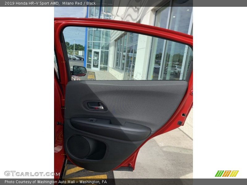 Milano Red / Black 2019 Honda HR-V Sport AWD