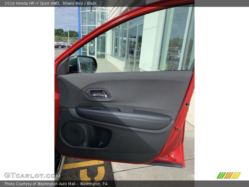 Milano Red / Black 2019 Honda HR-V Sport AWD