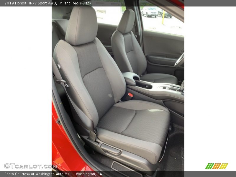 Milano Red / Black 2019 Honda HR-V Sport AWD