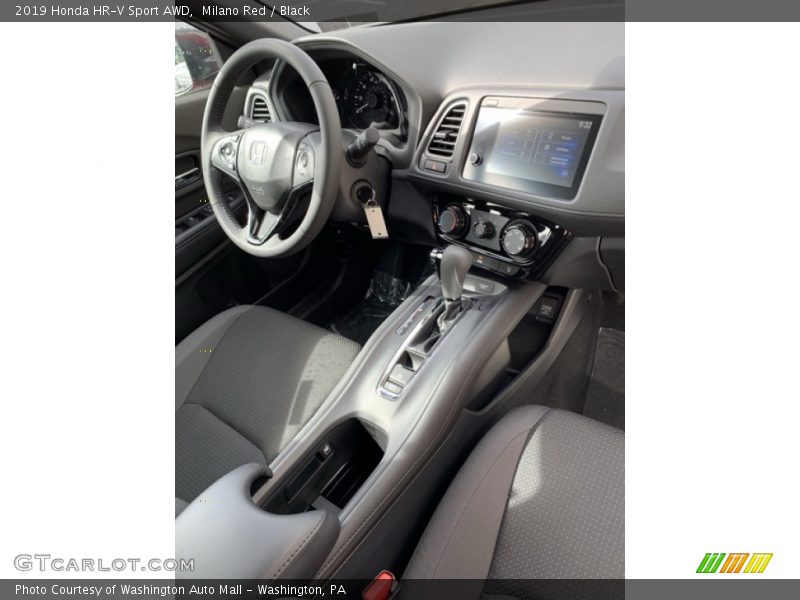 Milano Red / Black 2019 Honda HR-V Sport AWD