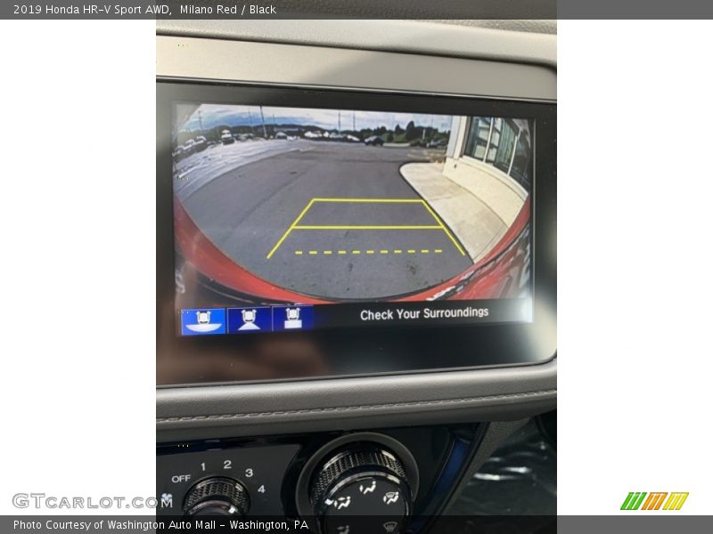 Milano Red / Black 2019 Honda HR-V Sport AWD