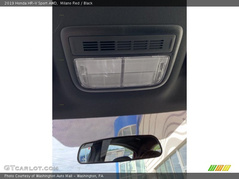 Milano Red / Black 2019 Honda HR-V Sport AWD