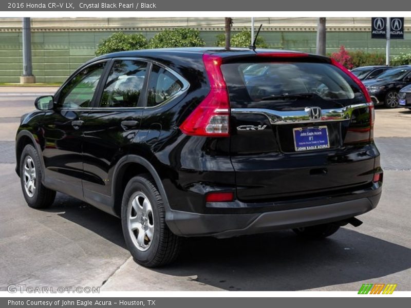 Crystal Black Pearl / Black 2016 Honda CR-V LX