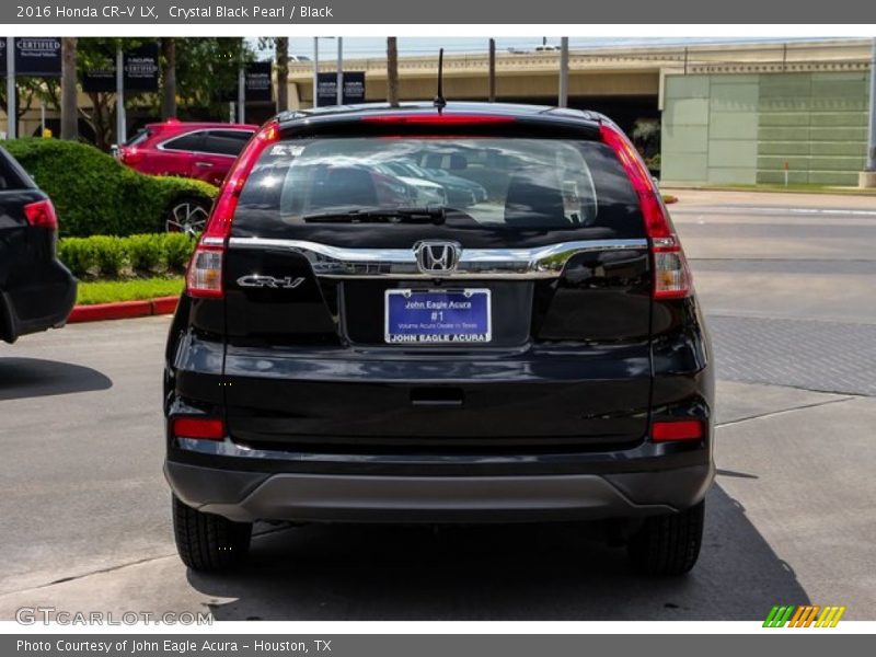 Crystal Black Pearl / Black 2016 Honda CR-V LX