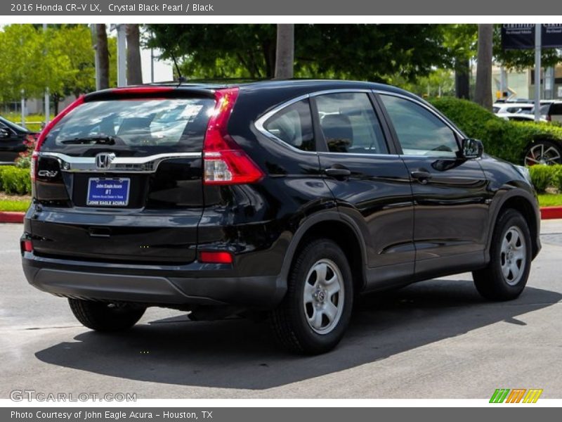 Crystal Black Pearl / Black 2016 Honda CR-V LX