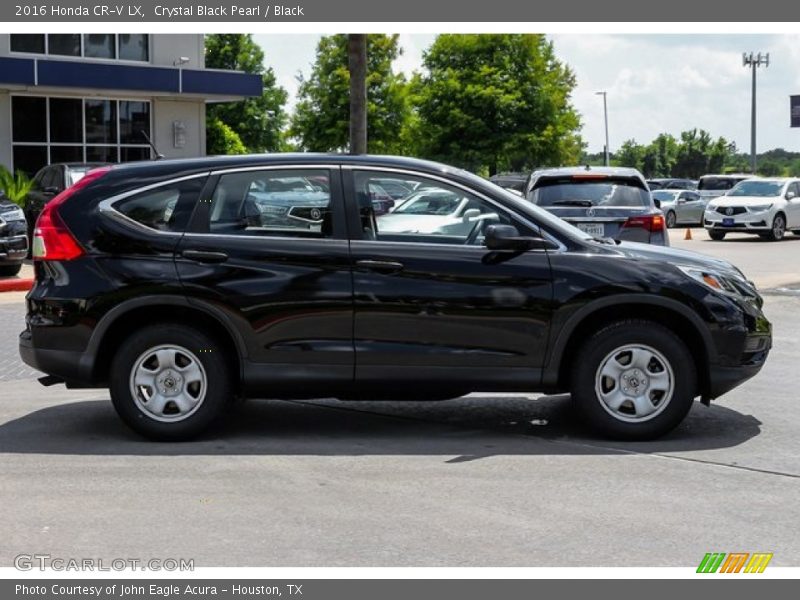Crystal Black Pearl / Black 2016 Honda CR-V LX