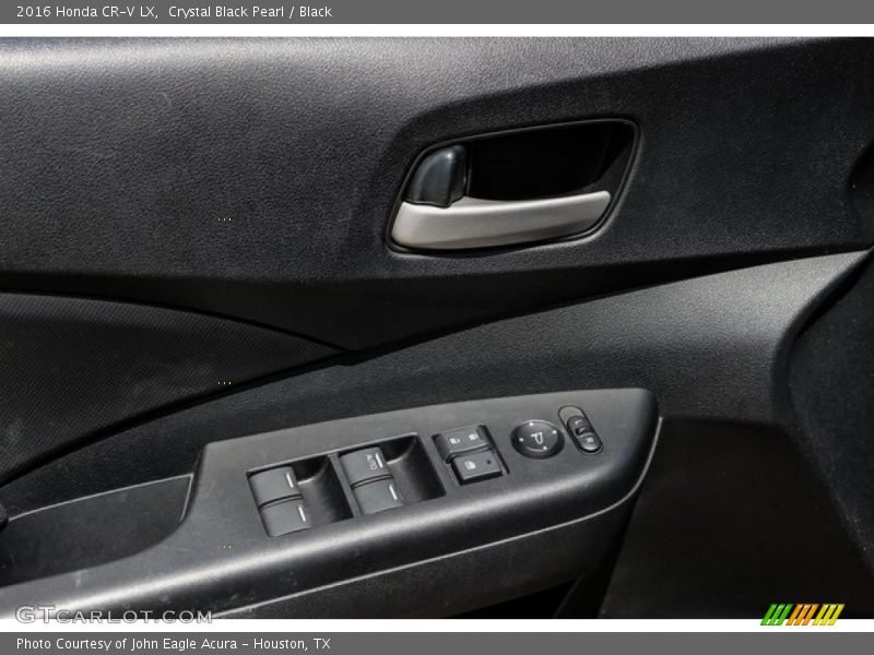 Crystal Black Pearl / Black 2016 Honda CR-V LX