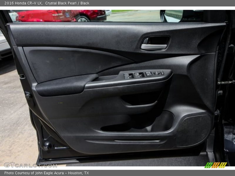 Crystal Black Pearl / Black 2016 Honda CR-V LX