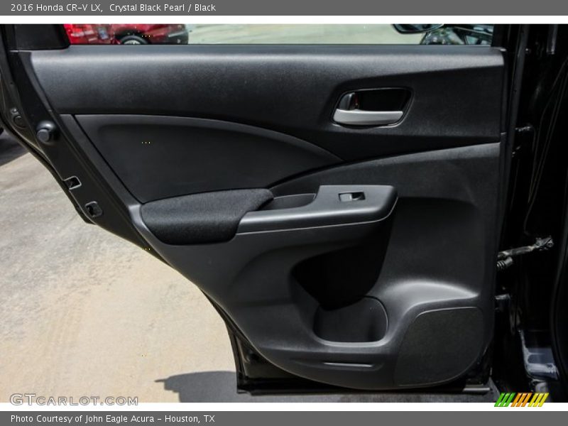 Crystal Black Pearl / Black 2016 Honda CR-V LX