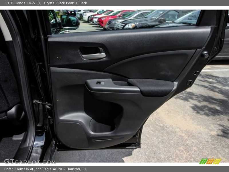 Crystal Black Pearl / Black 2016 Honda CR-V LX