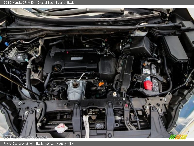 Crystal Black Pearl / Black 2016 Honda CR-V LX