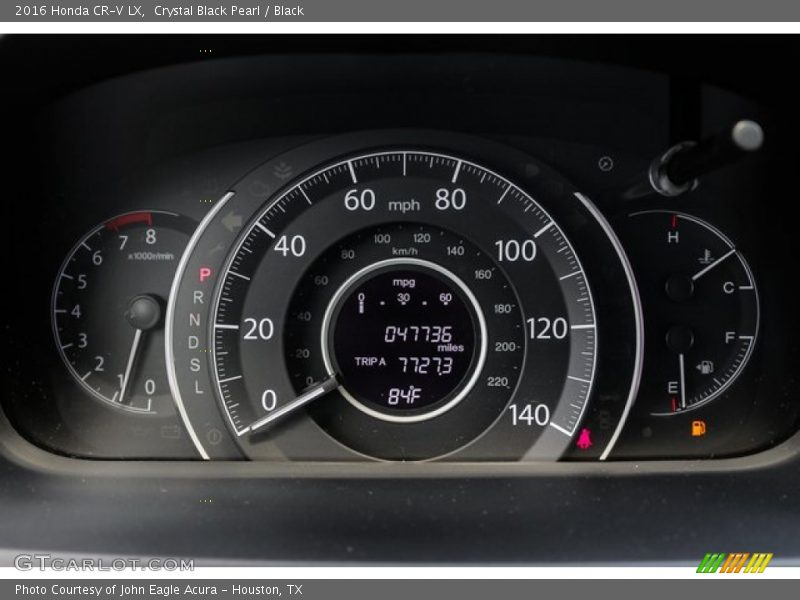 Crystal Black Pearl / Black 2016 Honda CR-V LX
