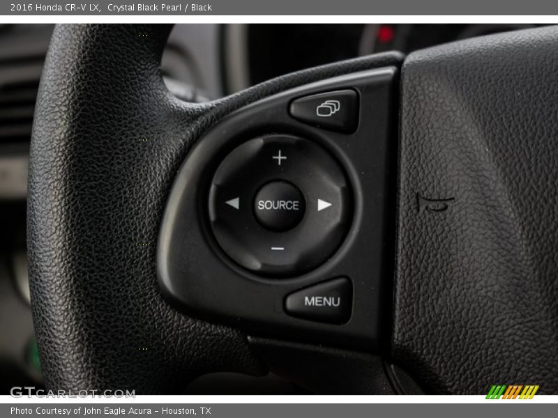 Crystal Black Pearl / Black 2016 Honda CR-V LX