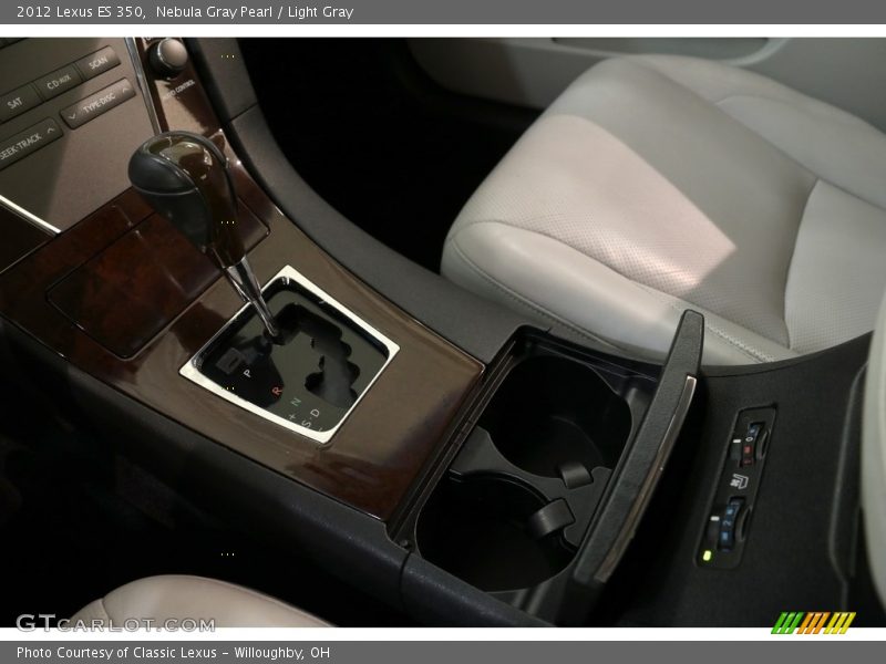 Nebula Gray Pearl / Light Gray 2012 Lexus ES 350
