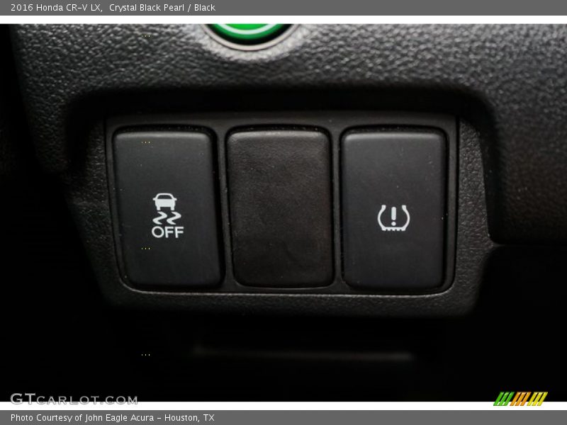 Crystal Black Pearl / Black 2016 Honda CR-V LX