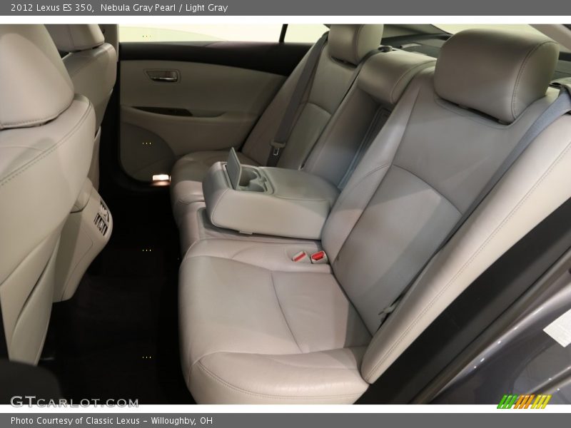 Nebula Gray Pearl / Light Gray 2012 Lexus ES 350