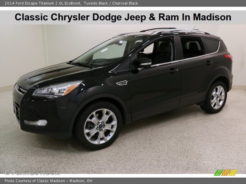 Tuxedo Black / Charcoal Black 2014 Ford Escape Titanium 2.0L EcoBoost