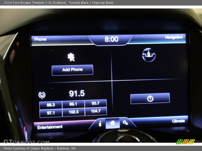 Tuxedo Black / Charcoal Black 2014 Ford Escape Titanium 2.0L EcoBoost