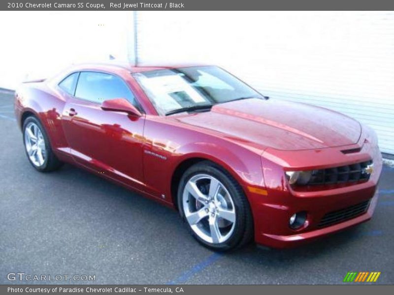 Red Jewel Tintcoat / Black 2010 Chevrolet Camaro SS Coupe