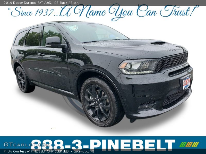 DB Black / Black 2019 Dodge Durango R/T AWD
