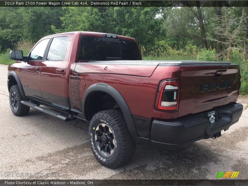 Delmonico Red Pearl / Black 2019 Ram 2500 Power Wagon Crew Cab 4x4