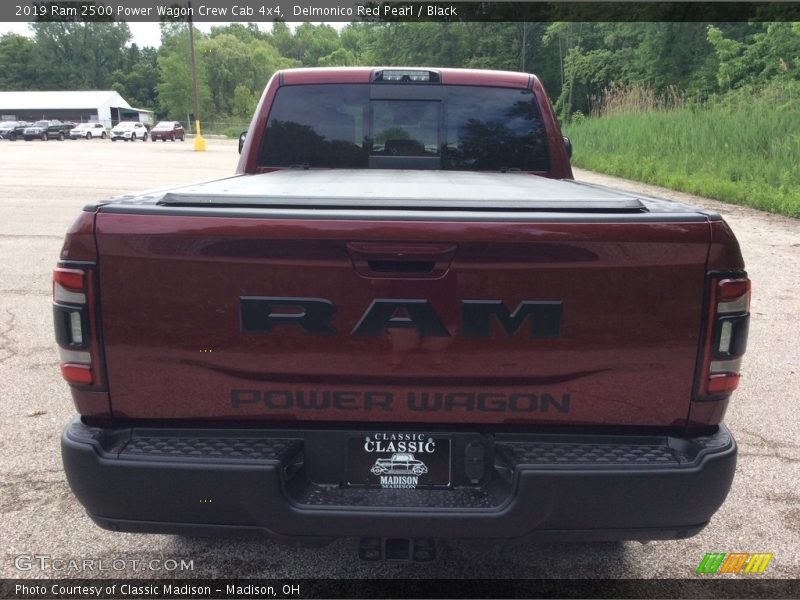 Delmonico Red Pearl / Black 2019 Ram 2500 Power Wagon Crew Cab 4x4