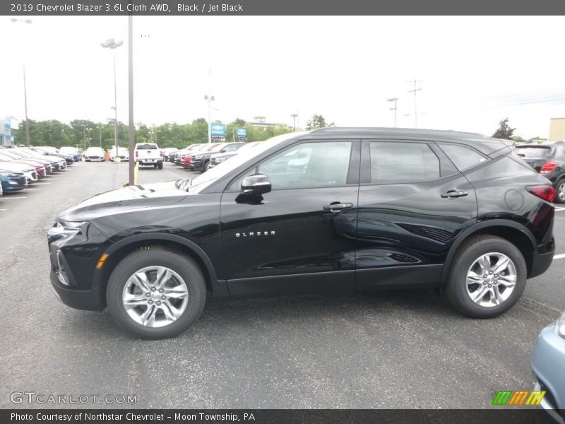 Black / Jet Black 2019 Chevrolet Blazer 3.6L Cloth AWD