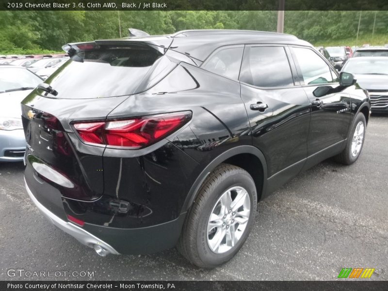 Black / Jet Black 2019 Chevrolet Blazer 3.6L Cloth AWD