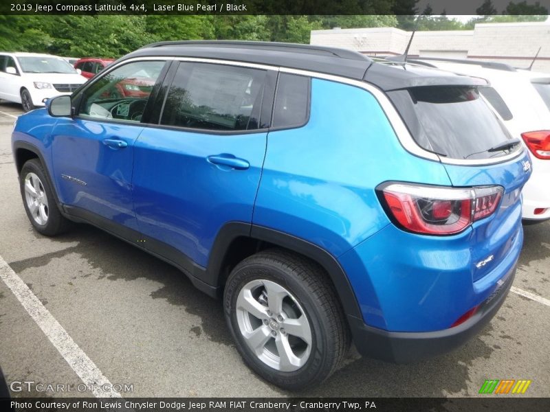 Laser Blue Pearl / Black 2019 Jeep Compass Latitude 4x4