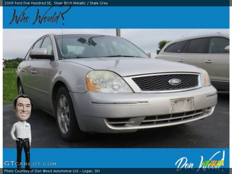 Silver Birch Metallic / Shale Grey 2006 Ford Five Hundred SE