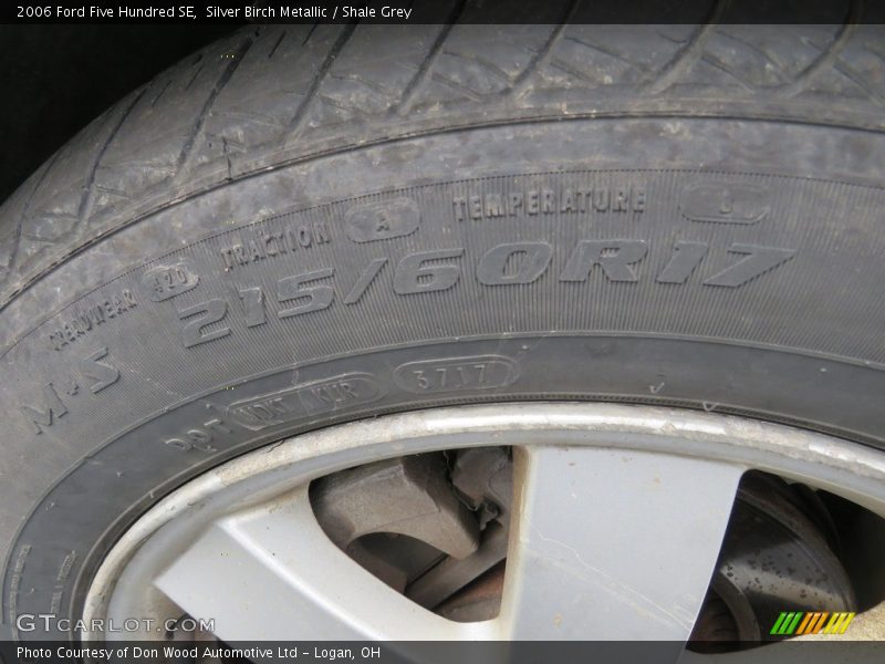 Silver Birch Metallic / Shale Grey 2006 Ford Five Hundred SE