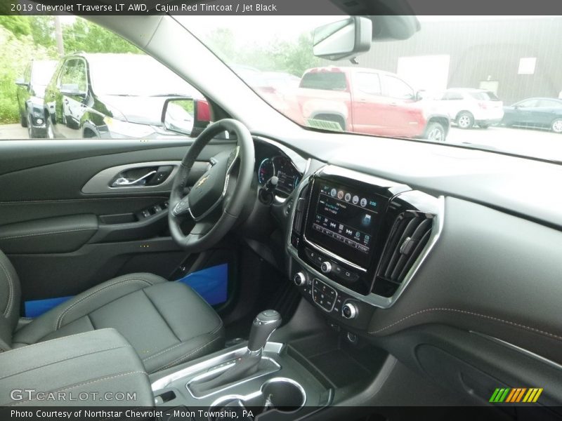 Cajun Red Tintcoat / Jet Black 2019 Chevrolet Traverse LT AWD
