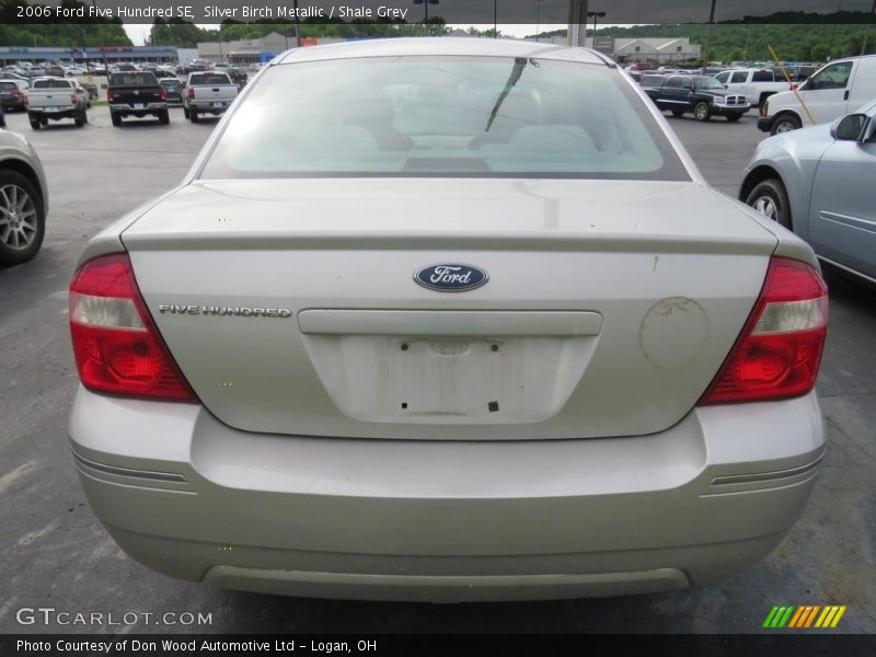 Silver Birch Metallic / Shale Grey 2006 Ford Five Hundred SE