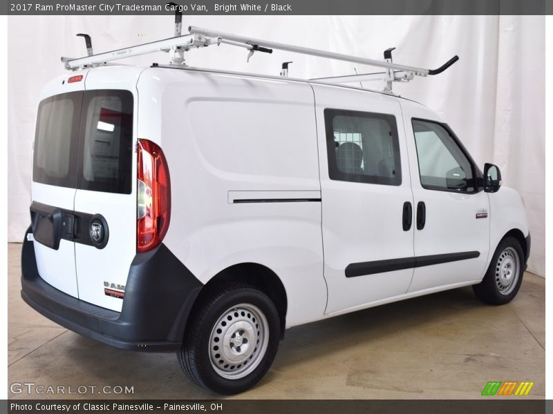 Bright White / Black 2017 Ram ProMaster City Tradesman Cargo Van