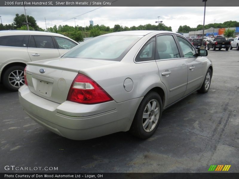 Silver Birch Metallic / Shale Grey 2006 Ford Five Hundred SE