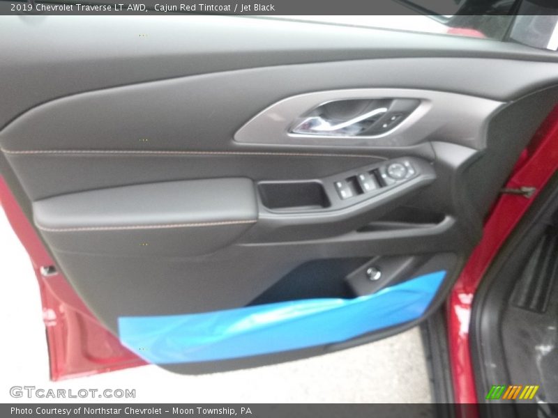 Cajun Red Tintcoat / Jet Black 2019 Chevrolet Traverse LT AWD
