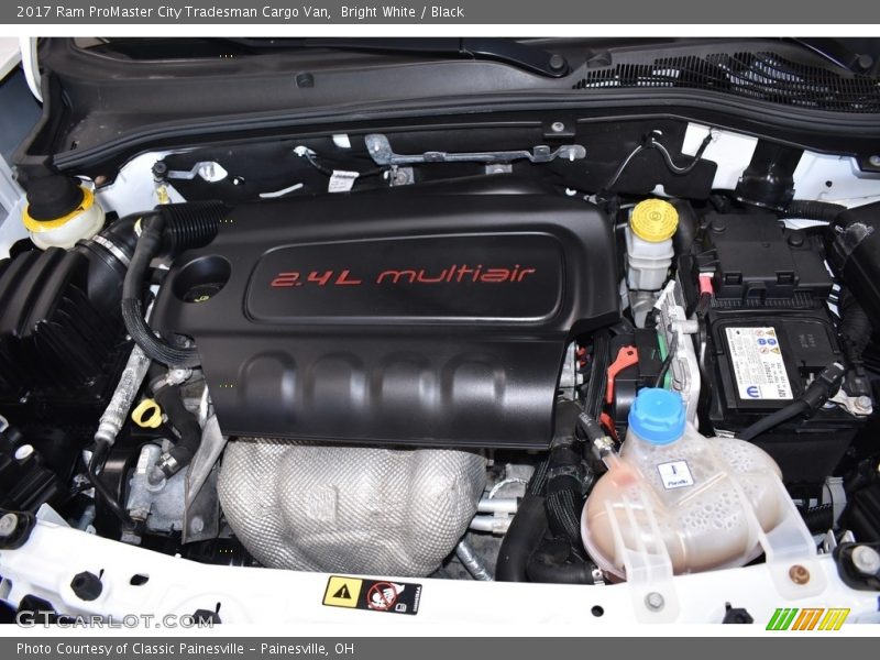 Bright White / Black 2017 Ram ProMaster City Tradesman Cargo Van
