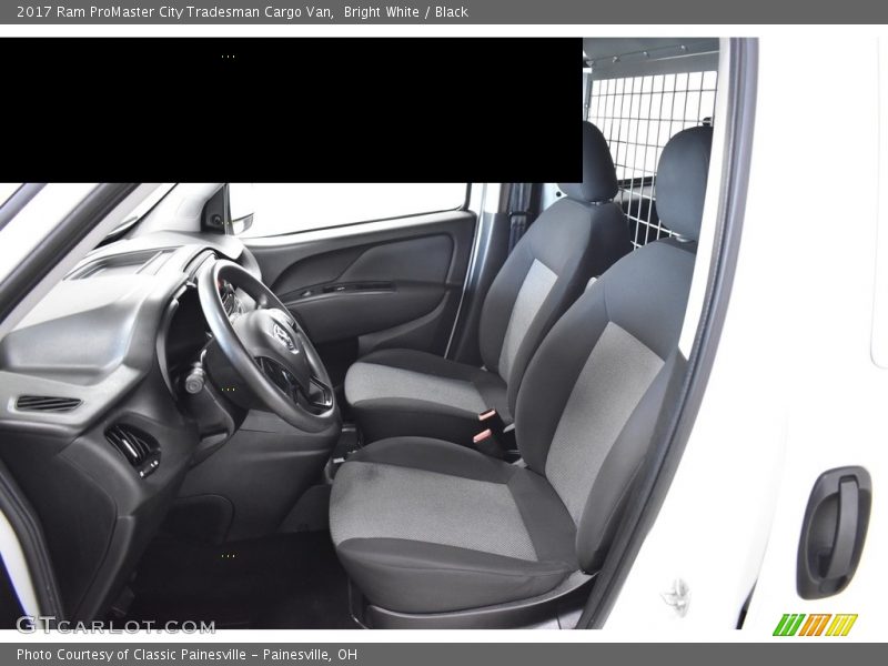 Bright White / Black 2017 Ram ProMaster City Tradesman Cargo Van